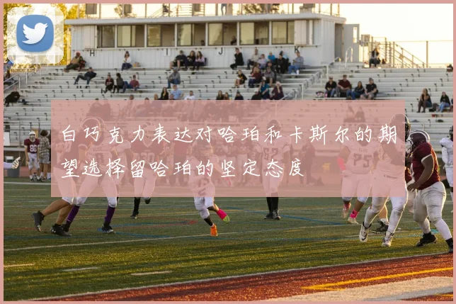 白巧克力表达对哈珀和卡斯尔的期望选择留哈珀的坚定态度